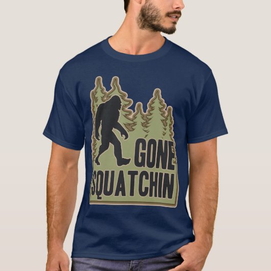 行ったSquatchin Tシャツ (正面)