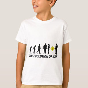 行っている人彼らの自身の方法の進化 Tシャツ