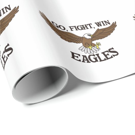 行って下さい、イーグルスを戦って下さい、勝って下さい ラッピングペーパー (ロールコーナー)