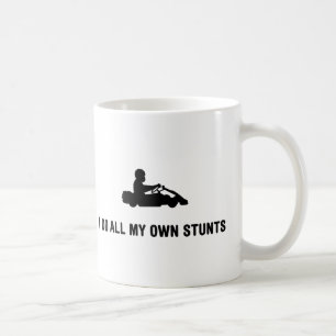 行ってKarting下さい コーヒーマグカップ