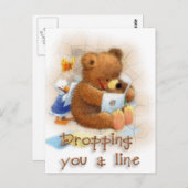 行の削除 ポストカード (正面/裏面)