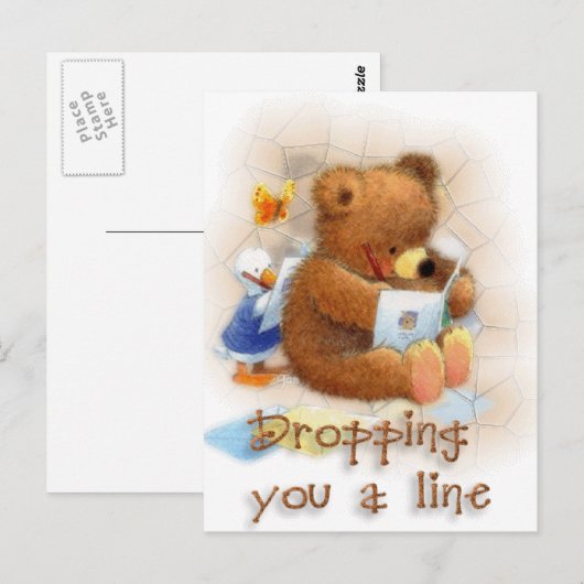 行の削除 ポストカード (正面/裏面)