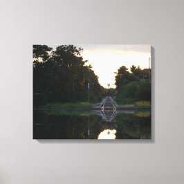 行の終わり キャンバスプリント