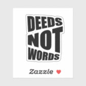 行は白感動的黒 シール (シート)