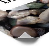 行は語の諺で感動的はない ポスター (角)