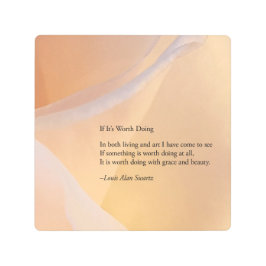 行もしう価値がある メタルプリント