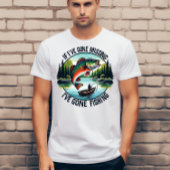 行もしった恋しく思魚釣り Tシャツ