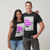 行わない信仰は死んでいる Tシャツ (ユニセックス)
