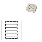 行を含む迷惑メールジャーナルスタンプ ラバースタンプ (押印)