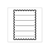 行を含む迷惑メールジャーナルスタンプ ラバースタンプ (インプリント)