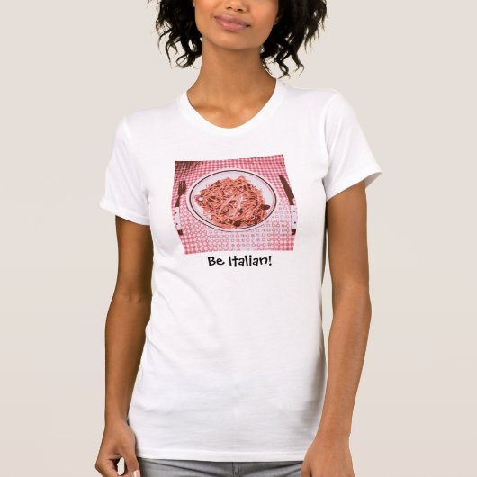 行イタリアンけ! Tシャツ (正面)