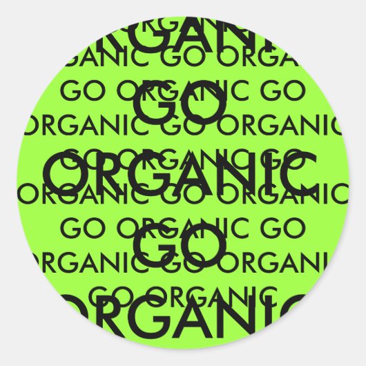 行オーガニック行オーガニック行オーガニック行オーガニック行… ラウンドシール (正面)