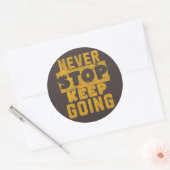 行ストップ保く ラウンドシール (封筒)