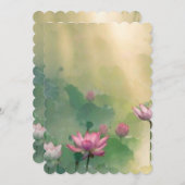 [行事]のお祝い 招待状 (正面/裏面)