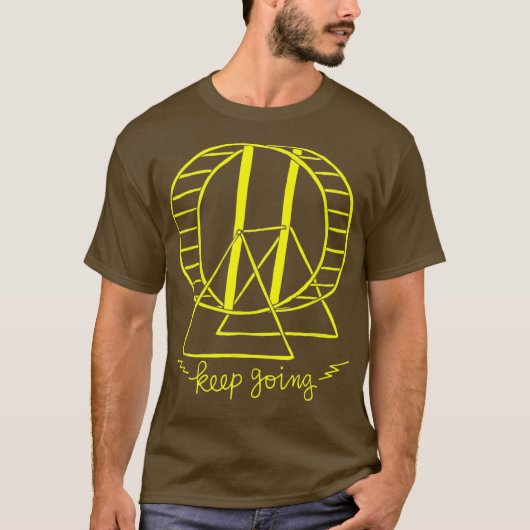 行保きハムスター Tシャツ (正面)