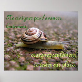 行保くぞ！-フランス語 ポスター