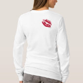 行儀が良い女性のヴィンテージのピンナップの引用文 Tシャツ (裏面)