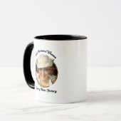 行儀が良い女性はまれに歴史のマグを作りません マグカップ (正面左)