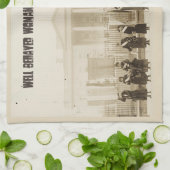 行儀が良い女性はまれに歴史を…作りません キッチンタオル (折り畳み)