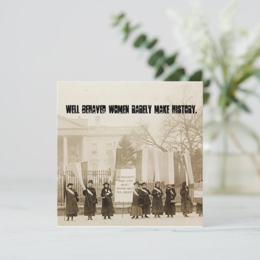 行儀が良い女性はまれに歴史を…作りません 招待状 (スタンド正面)