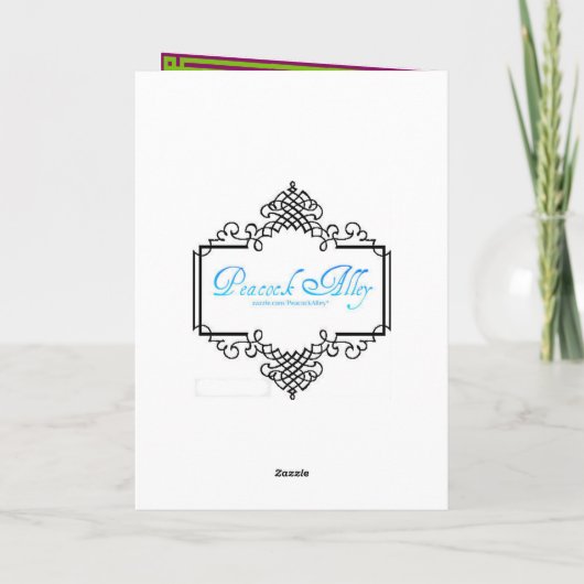 行儀が良い女性 カード (裏面)