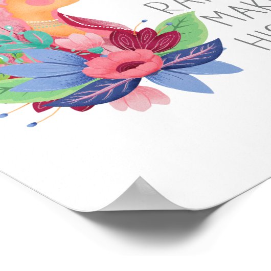 行儀の良い女性はめったに歴史の水の色を作らない ポスター (角)