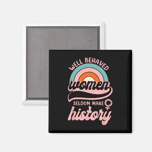 行儀の良い女性はめったに歴史を作らない3 マグネット (正面/裏面)