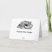 行儀の良い女性はめったに歴史を作らない カード (裏面)