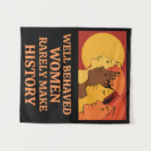 行儀の良い女性はめったに歴史を作らない タペストリー (正面(横))