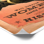 行儀の良い女性はめったに歴史を作らない ポスター (角)