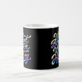 行儀の良い女性 コーヒーマグカップ (中央)