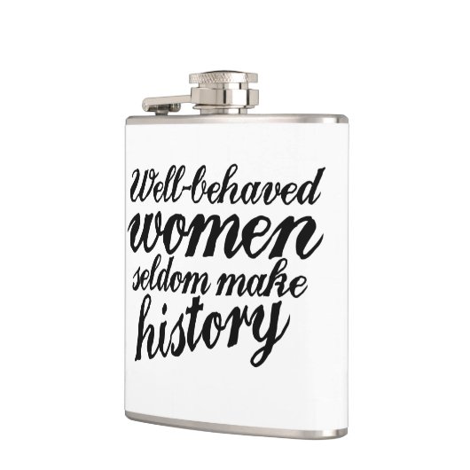 行儀の良い女性 フラスク (左)