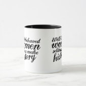 行儀の良い女性 マグカップ (中央)