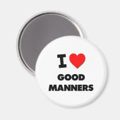 行儀作法が大好き マグネット (正面/裏面)