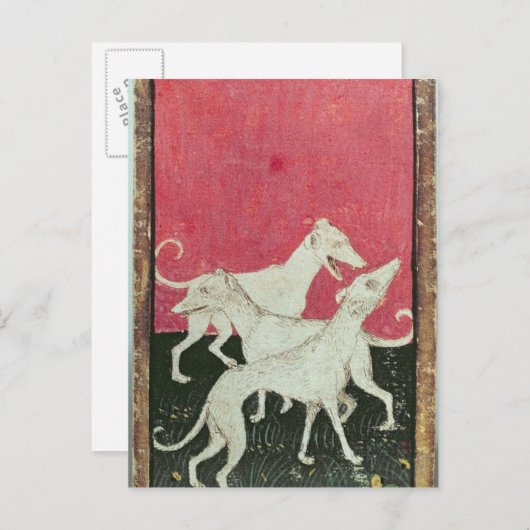 行儀作法のある行儀の場 ポストカード (正面/裏面)