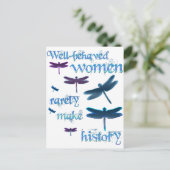 行儀良いトンボ ポストカード (スタンド正面)