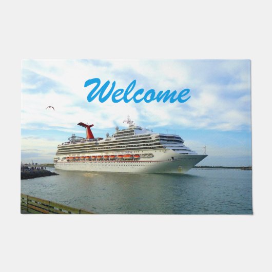 行先の日光 ドアマット (正面)