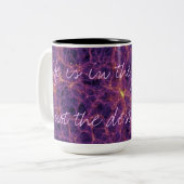 行先の未知数 ツートーンマグカップ (正面左)