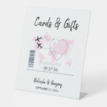 行先搭乗券ウェディングカード&ギフト