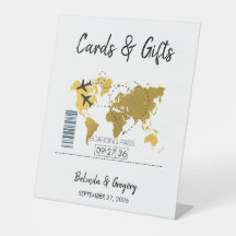 行先搭乗券ウェディングカード&ギフト