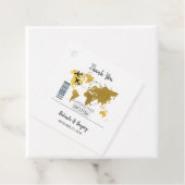 行先搭乗券結婚のプレゼント フェイバータグ (インサイチュ)