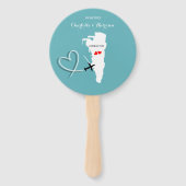 行先結婚式ジブラルタル ハンドファン (正面)