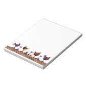 行内の鶏 – メモ帳 (回転)