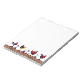 行内の鶏 – メモ帳 (回転)