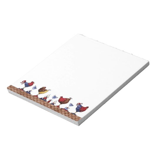 行内の鶏 – メモ帳 (回転)