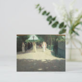 行列1892年～95年 ポストカード (スタンド正面)