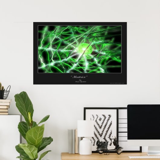 行列 ポスター (ホームオフィス)