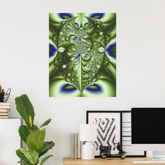 行列Q ポスター (ホームオフィス)