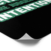 行動が判断される ポスター (角)