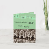 行動すると古いですただ カード (正面)